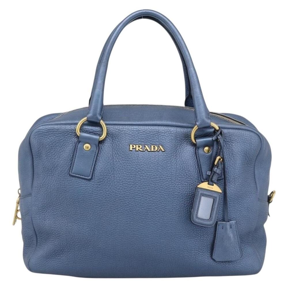 Prada Saffiano Galleria Handbag Blue
